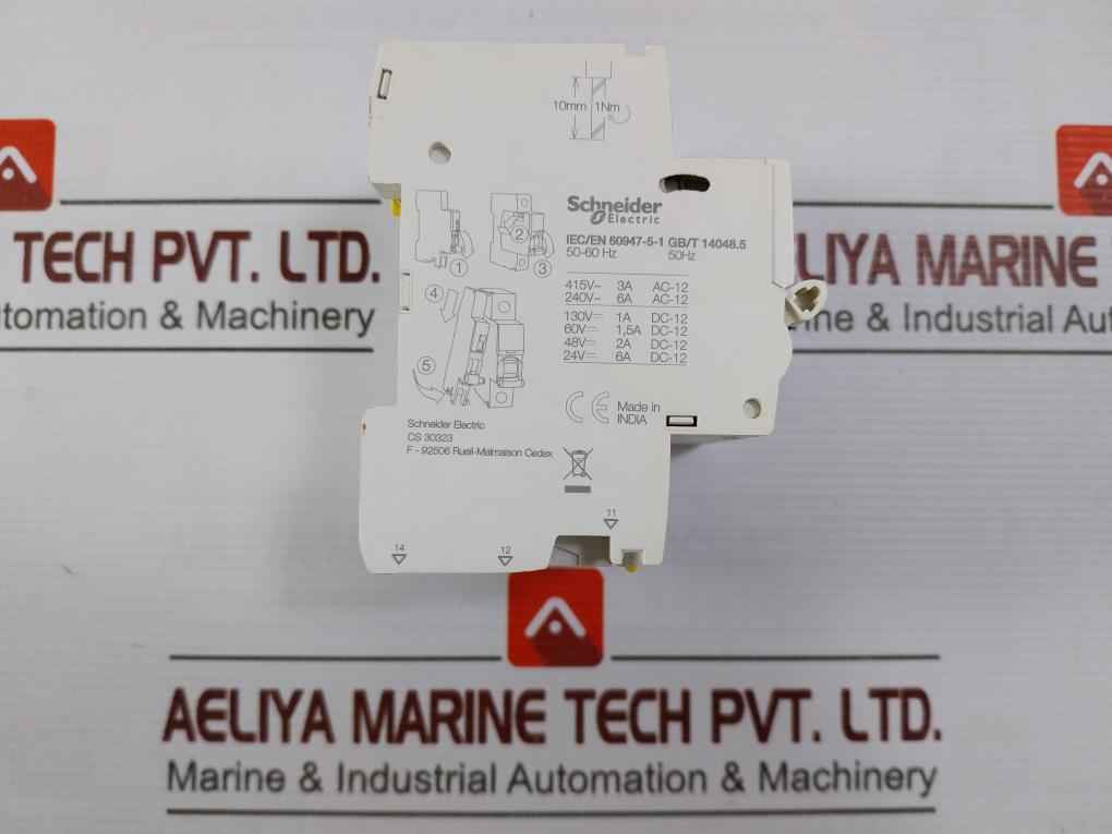 Schneider Electric Ic60N Miniature Circuit Breaker 50-60Hz 6A