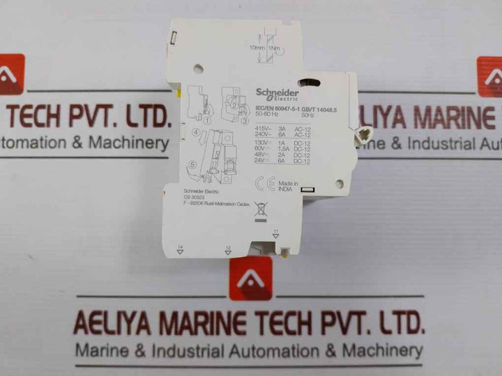 Schneider Electric Ic60N Miniature Circuit Breaker 50-60Hz 6A