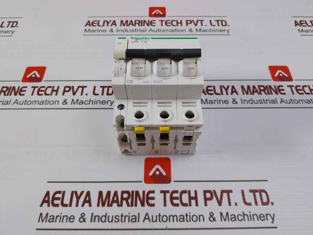 Schneider Electric Ic60N Miniature Circuit Breaker 50-60Hz 6A