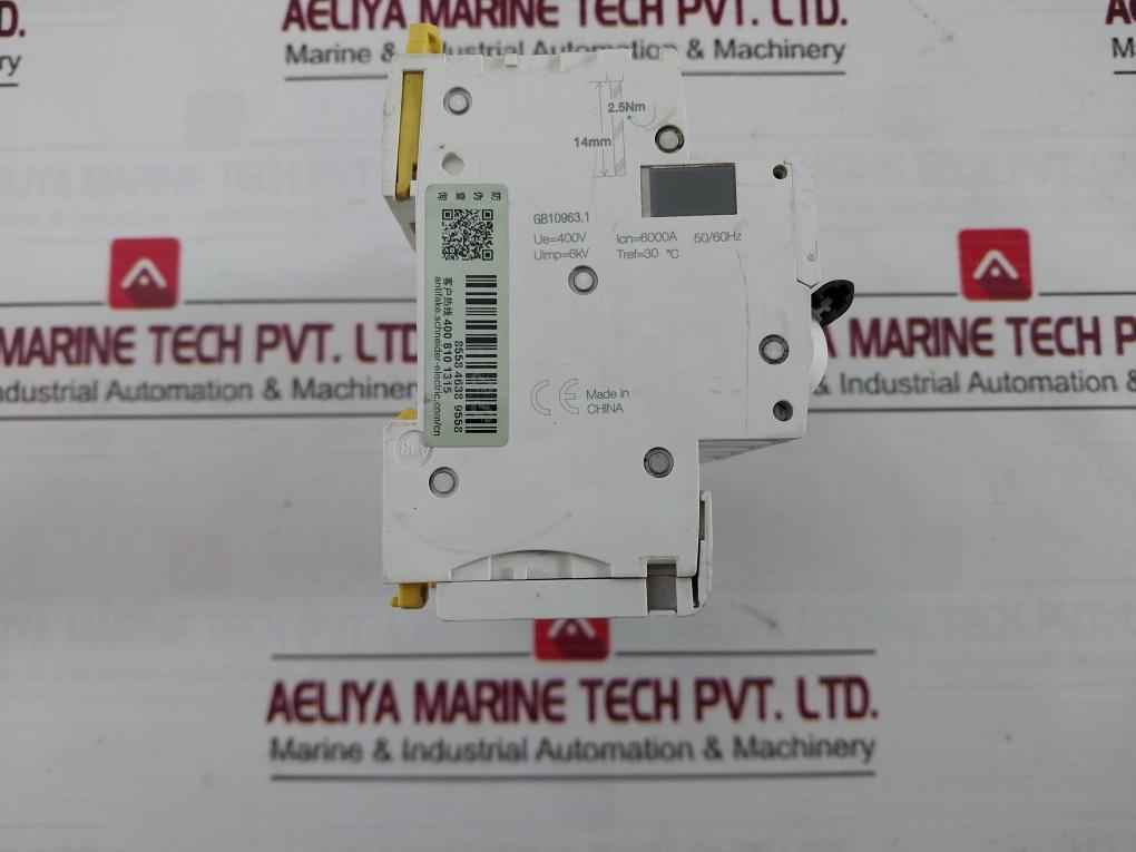 Schneider Electric Ic65N Circuit Breaker 400V 6Kv 30C