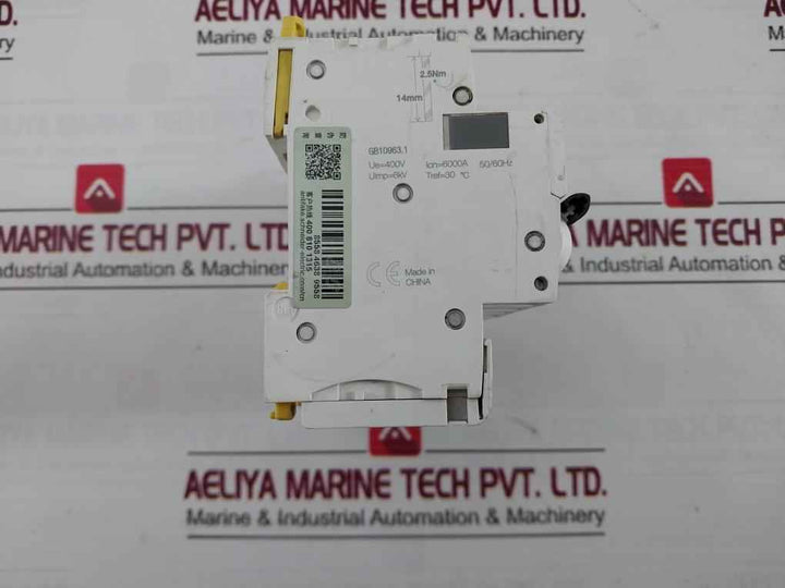 Schneider Electric Ic65N Circuit Breaker 400V 6Kv 30C