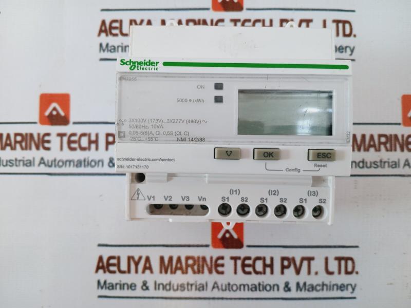 Schneider Electric Iem3255 A9Mem3255 Three Phase Energy Meter 5000/Kwh