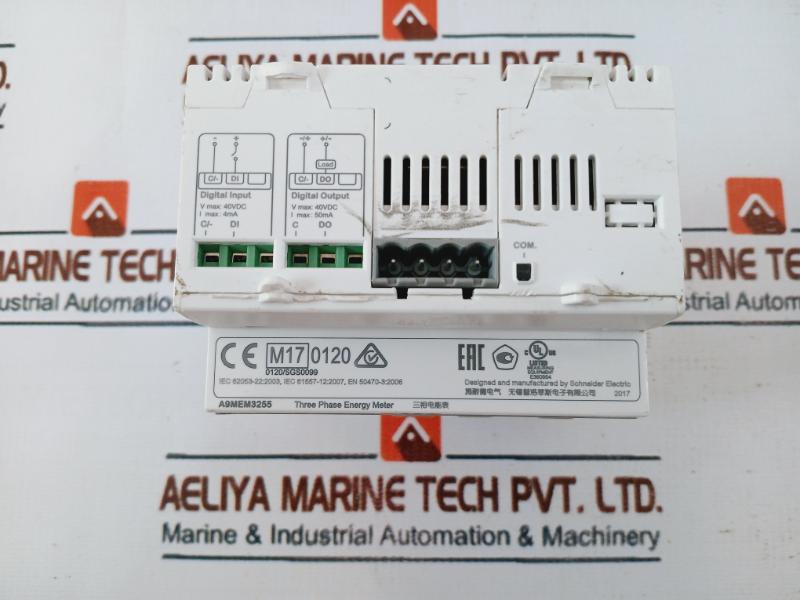 Schneider Electric Iem3255 A9Mem3255 Three Phase Energy Meter 5000/Kwh