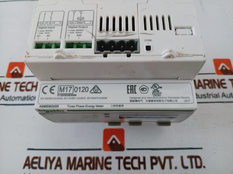 Schneider Electric Iem3255 A9Mem3255 Three Phase Energy Meter 5000/Kwh