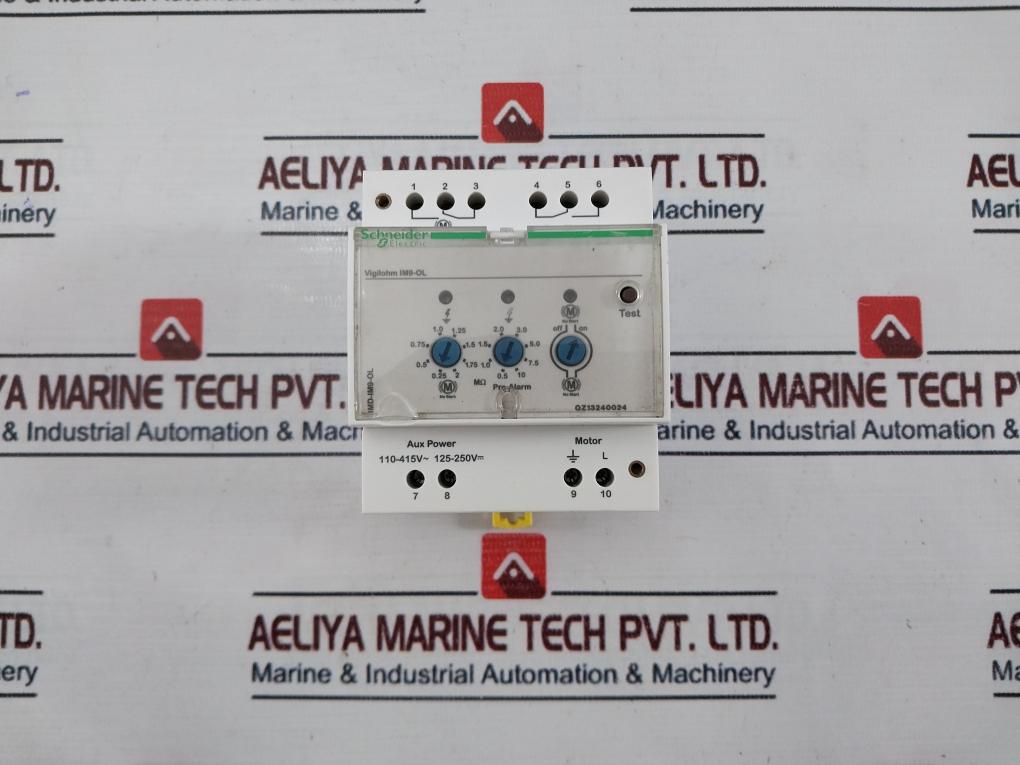 Schneider Electric  Imd-im9-ol Offline Motor Insulation Monitoring Device 8W