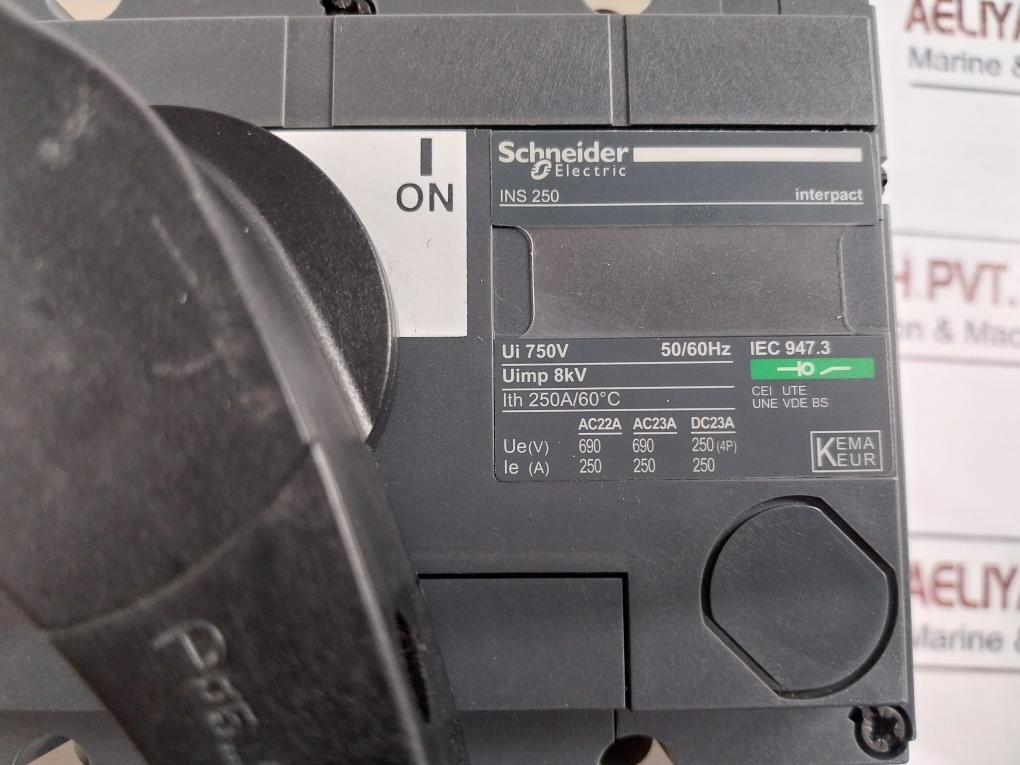 Schneider Electric Ins 250 Switch-disconnector Gb14048.3/ 50Hz