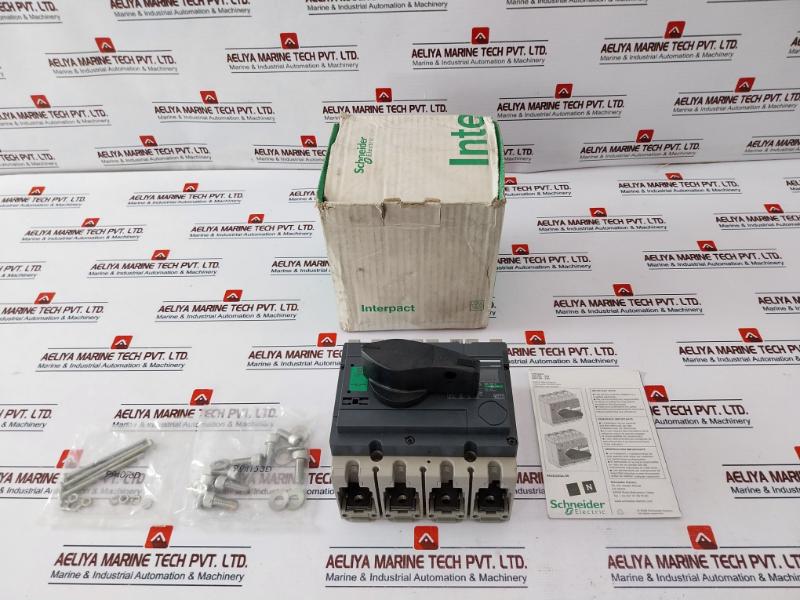Schneider Electric INS 250 Switch-disconnector With Black Rotary Handle 750v