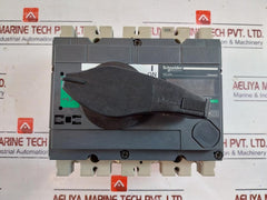 Schneider Electric Ins 250, 4P Switch Disconnector With Black Rotary Handle