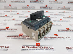 Schneider Electric Ins 250, 4P Switch Disconnector With Black Rotary Handle