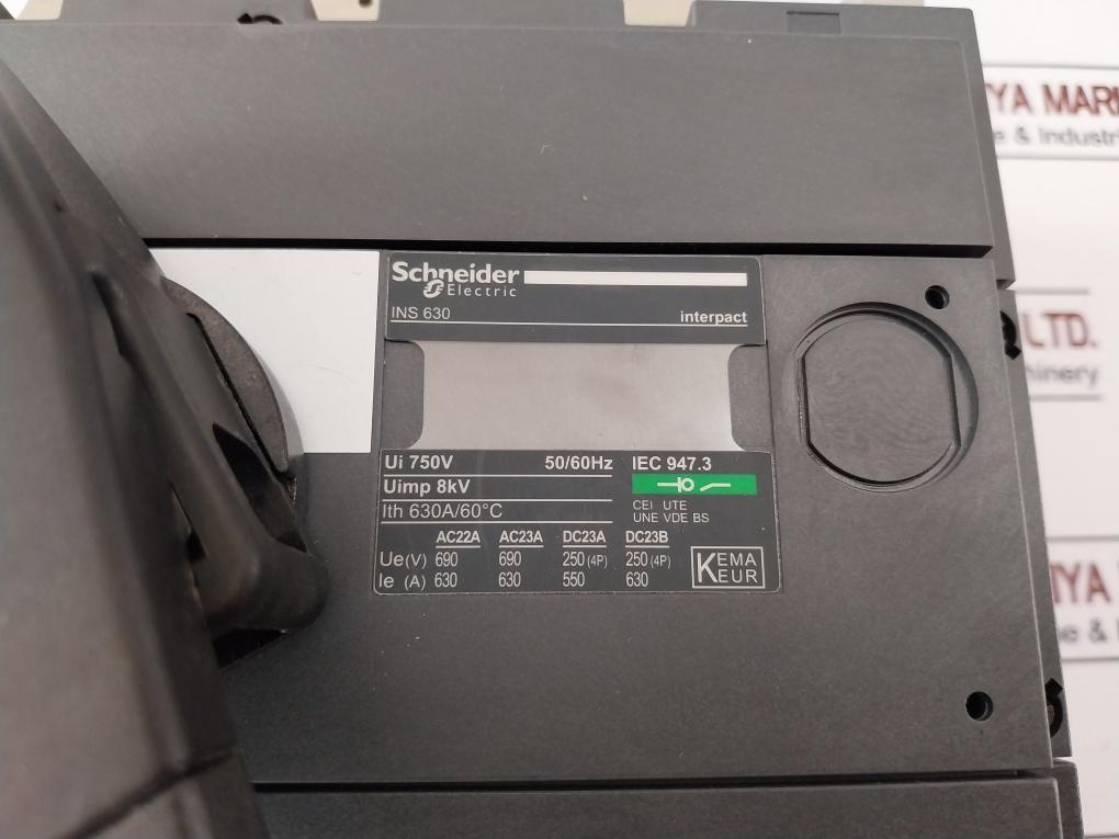 Schneider Electric Ins 630 Switch Disconnector