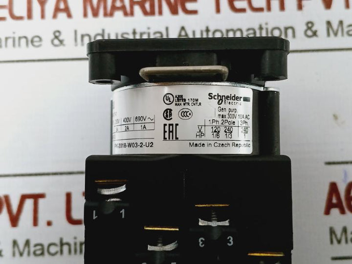 Schneider Electric K1K015U Body For Changeover Switch En/Iec 60947-5-1