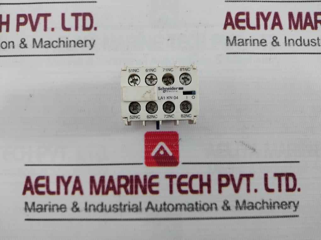 Schneider Electric La1Kn04 Auxiliary Contact Block Iec/En 60947-5-1 690V 10A