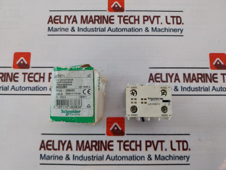 Schneider Electric La1Kn11 Auxiliary Contact Block 690V