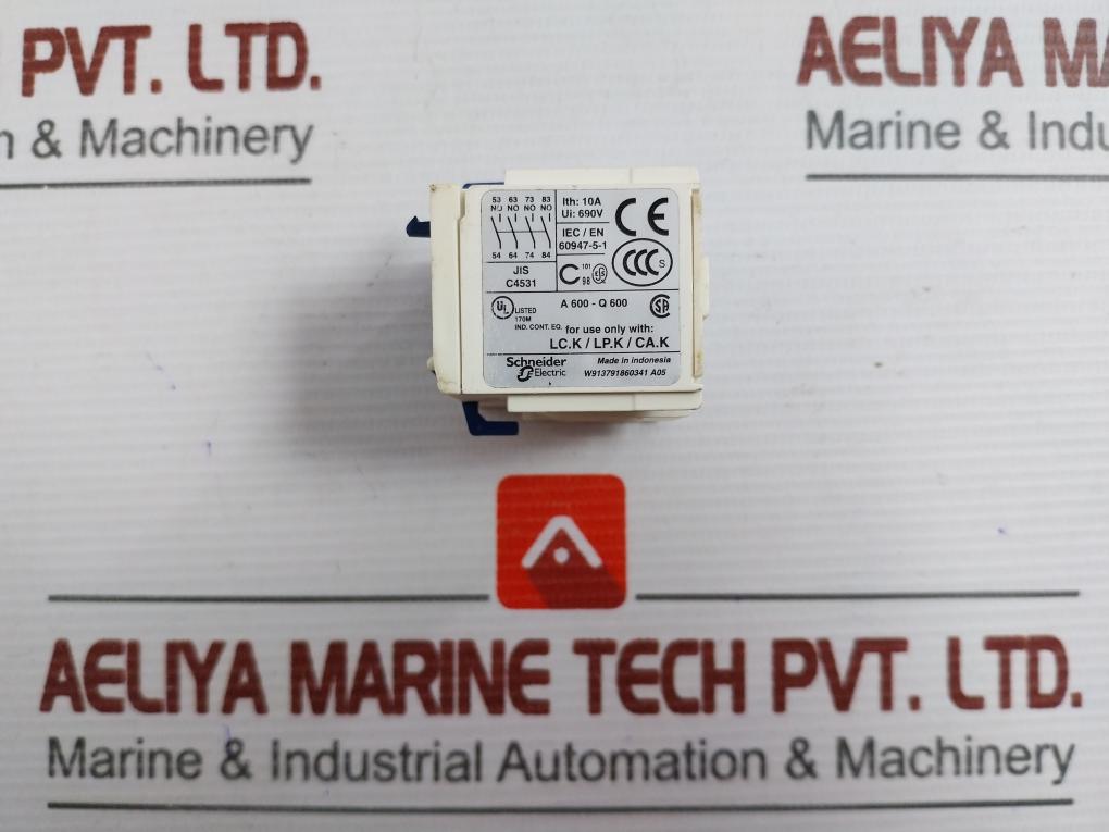 Schneider Electric La1Kn40 Auxiliary Contact Block 10A 690V