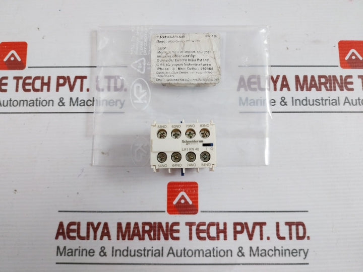 Schneider Electric La1Kn40 Contact Block 4No 10A 690V
