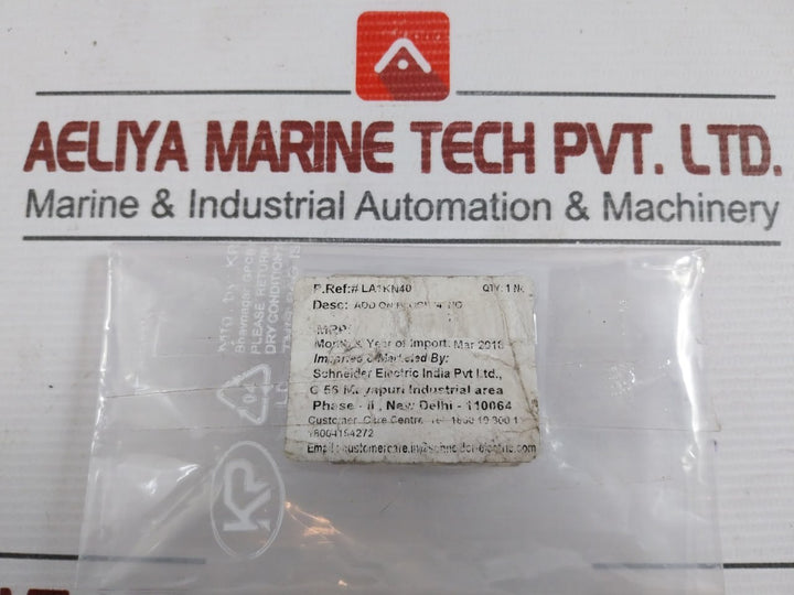 Schneider Electric La1Kn40 Contact Block 4No 10A 690V