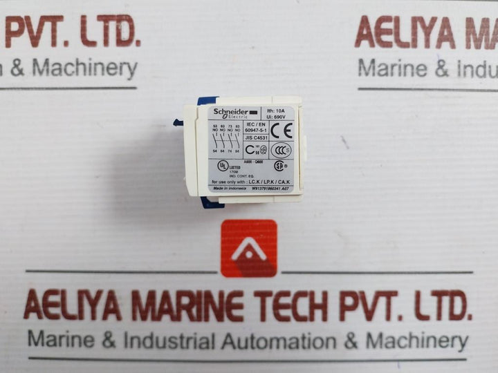 Schneider Electric La1Kn40 Contact Block 4No 10A 690V