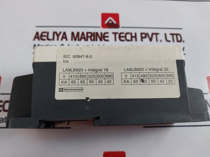 Schneider Electric La9Lb920 Current Limiter Module 63A 690V 50/60Hz