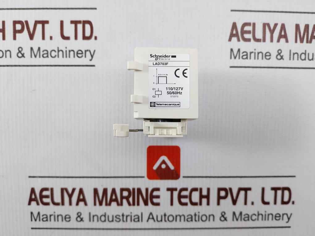 Schneider Electric Lad703f Thermal Overload Relay 110/127v 50/60hz 0.2-2s