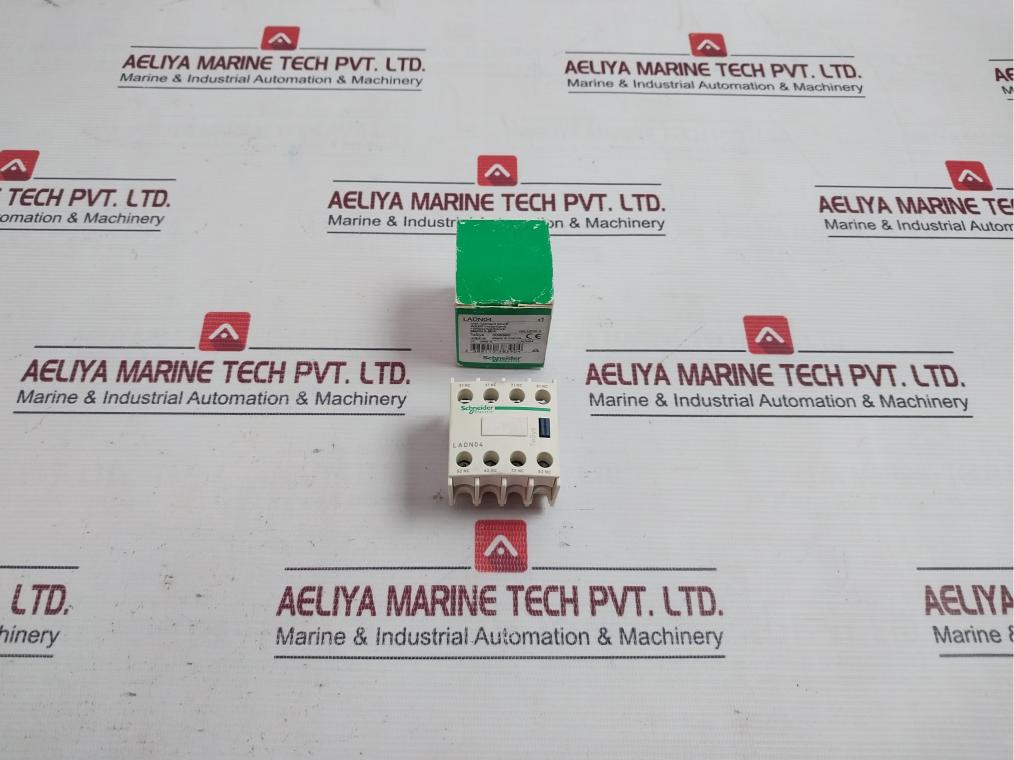 Schneider Electric Ladn04 Auxiliary Contact Block A600 Q600 Gb14048.5 10A 690V