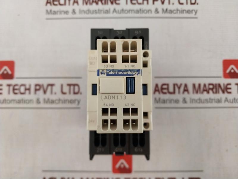 Schneider Electric Ladn113 Auxiliary Contact Block A 600 Q 24V Dc 20A 6Kv