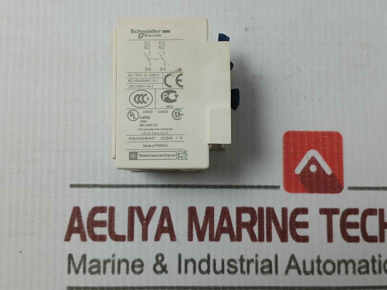 Schneider Electric Ladn20 Auxiliary Contact Block