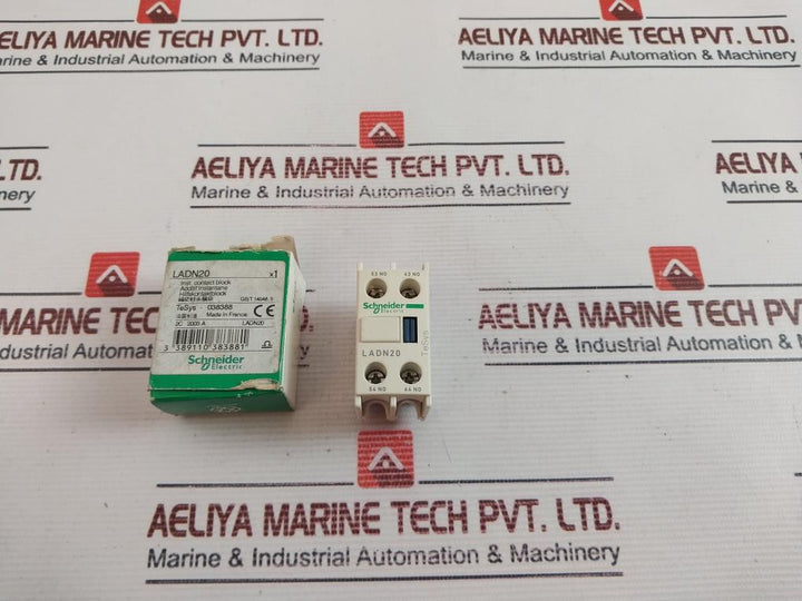 Schneider Electric Ladn20 Auxiliary Contact Block 10A 690V