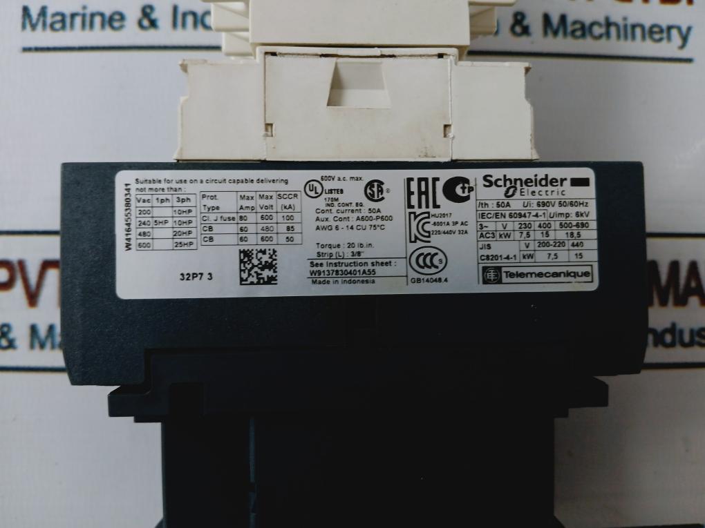 Schneider Electric Ladn22 Auxiliary Contact Block 690V