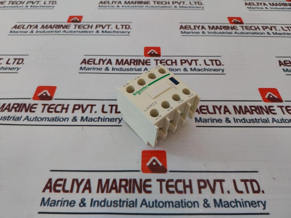 Lot Of 4X Schneider Electric Ladn22 Auxiliary Contact Block 690V 10A