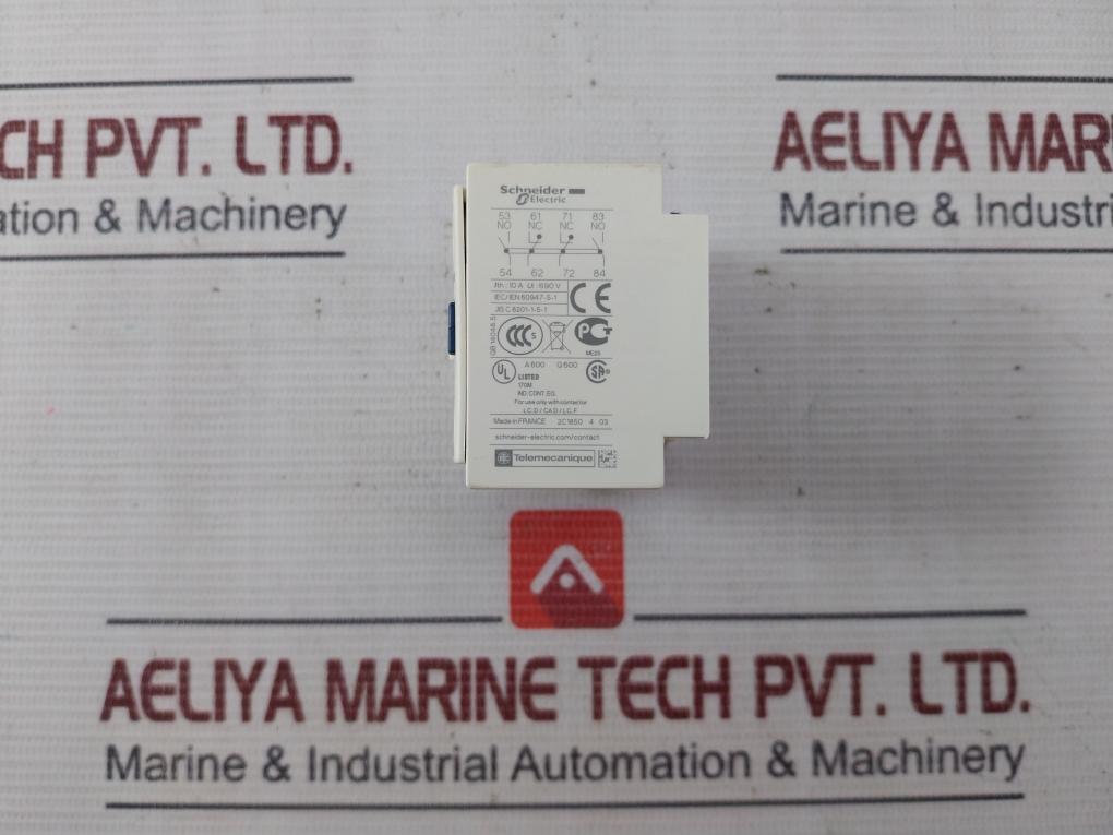 Schneider Electric Ladn22 Auxiliary Contact Block 690V 10A