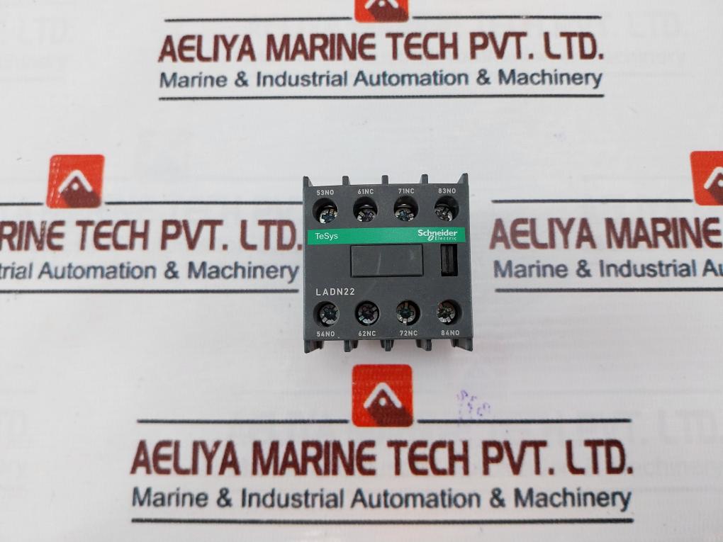 Lot of 3X Schneider Electric LADN22 Auxiliary Contact Block LADN22-B A600 Q600