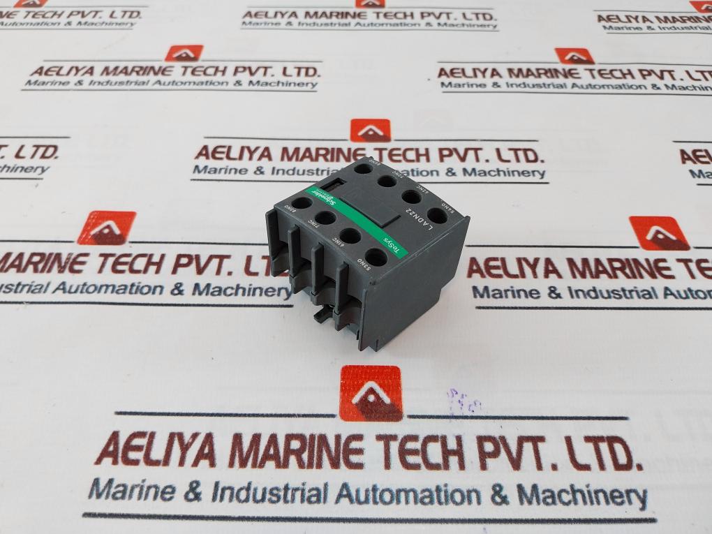 Lot Of 3X Schneider Electric Ladn22 Auxiliary Contact Block Ladn22-b A600 Q600