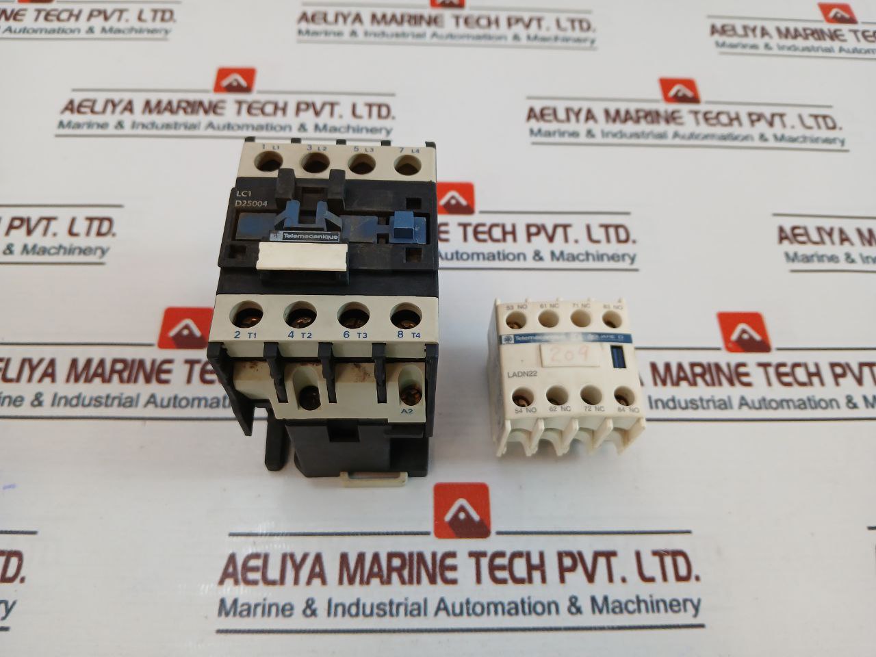 Schneider Electric Ladn22/ Lc1D25004 Auxiliary Contact Block With Contactor