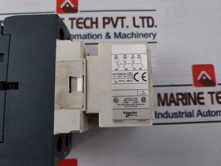 Schneider Electric Ladn22/ Lc1 D38 Auxiliary Contact Block With Contactor