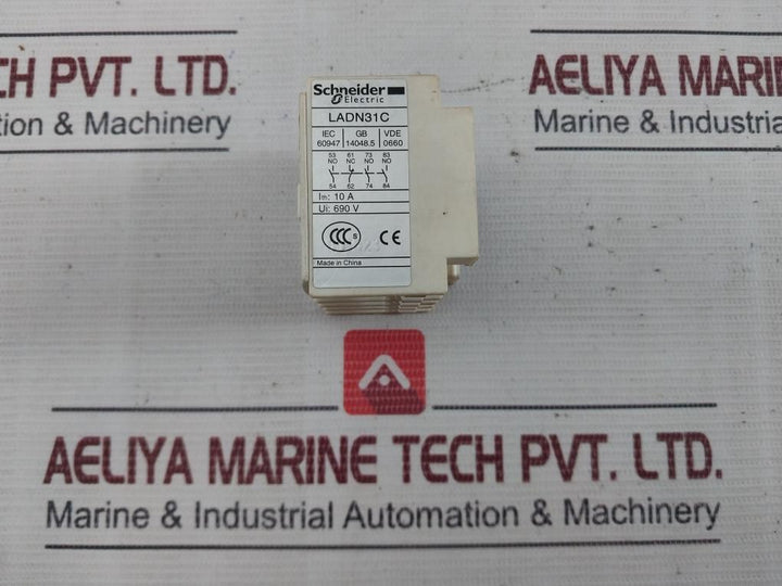 Schneider Electric Ladn31 Auxiliary Contact Block Ladn31