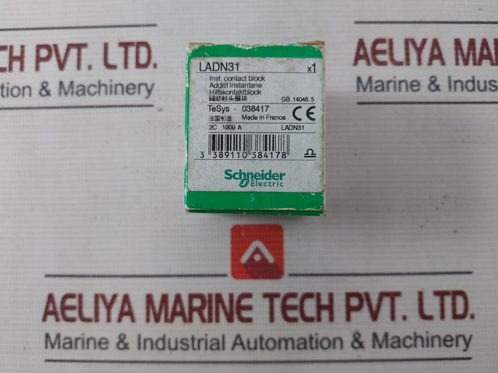 Schneider Electric Ladn31 Auxiliary Contact Block 10A