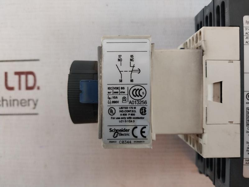 Schneider Electric Ladr0 Time Delay Auxiliary Contact Block 10A 24V Dc 600V Ac