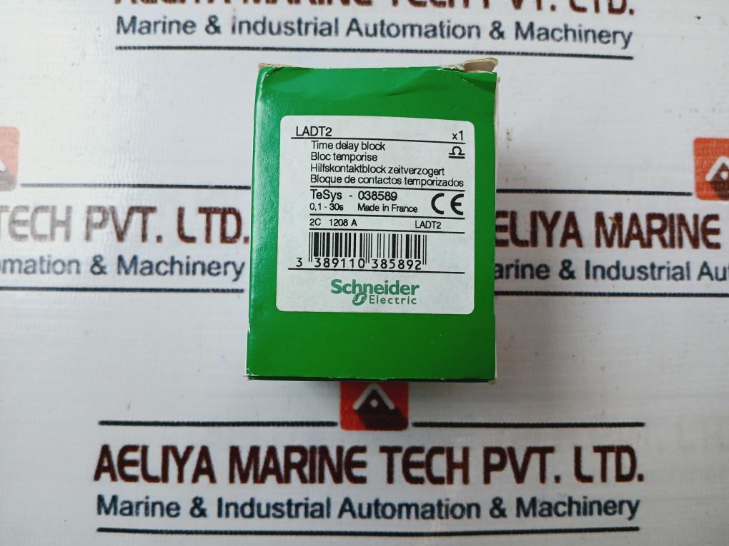Schneider Electric Ladt2 Time Delay Block 0.1-30S, 690V