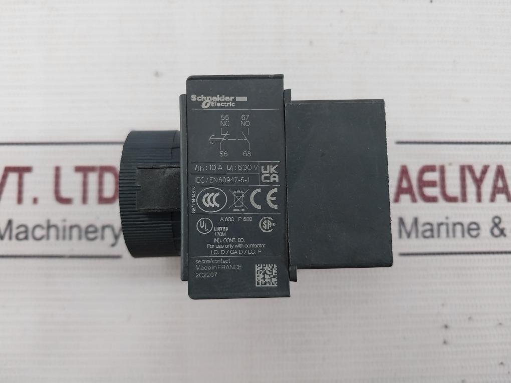 Schneider Electric Ladt4 Time Delay Auxiliary Contact Block 10A 690V