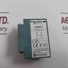 Schneider Electric Laen11 Auxiliary Contact Block 690V 10A Lc1E/Cae