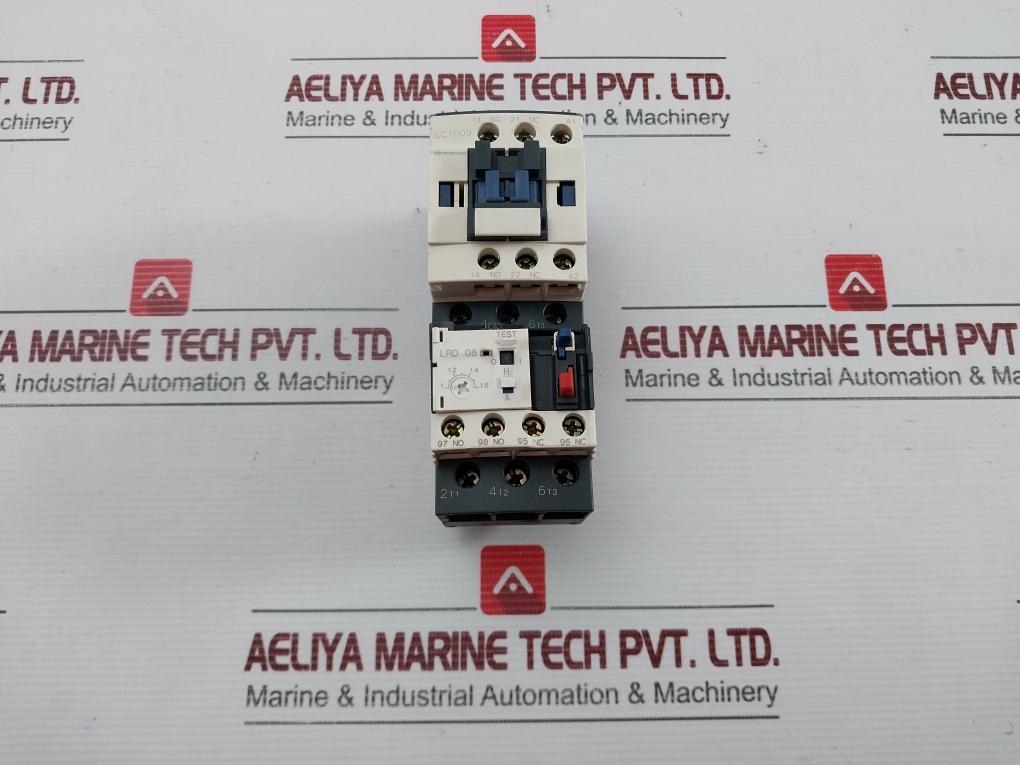 Schneider Electric Tesys D Contactor With Lrd 06 Overload Relay Lc1D09