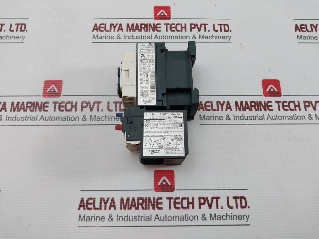 Schneider Electric Tesys D Contactor With Lrd 06 Overload Relay Lc1D09