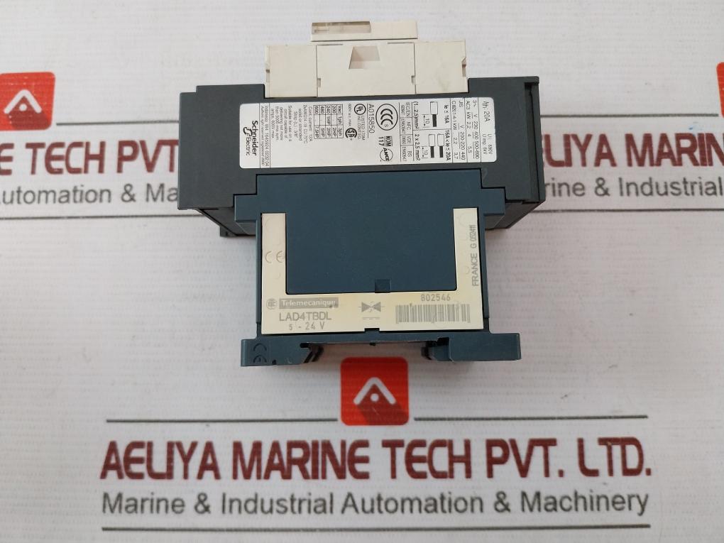 Schneider Electric Lc1D093Bd Contactor 24V Dc 20A 690V 600V Ac Iec/En 60947