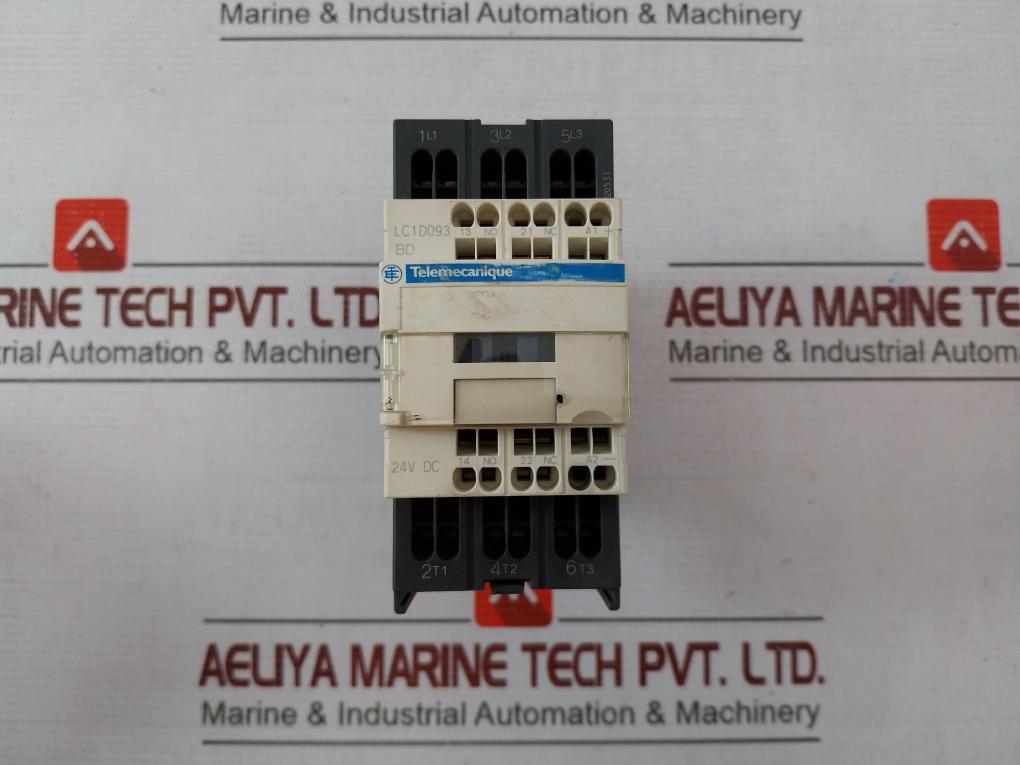 Schneider Electric Lc1D093Bd Contactor 24V Dc 20A 690V 600V Ac Iec/En 60947