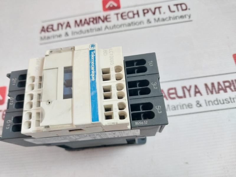 Schneider Electric Lc1D093Bd Contactor 24V Dc 20A Iec/En 60947 600V Ac 690V