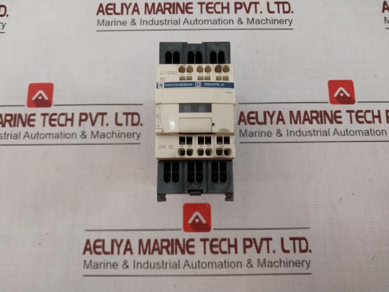 Schneider Electric Lc1D093Bd Contactor 24V Dc 690V 6Kv 12A Cont Current 75C