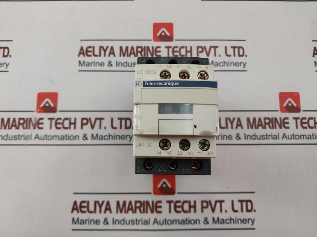 Schneider Electric Lc1D09Bd Contactor 25A 4Kw/400V 5Hp/480V