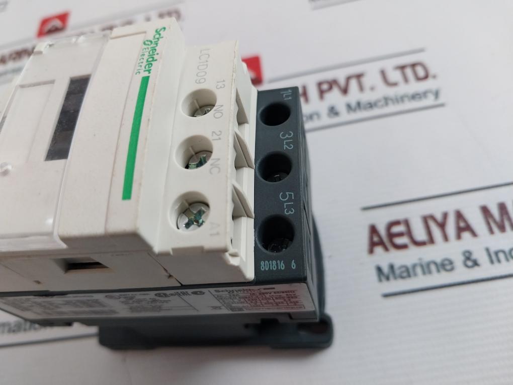 Schneider Electric Lc1D09 Contactor 25A 590V 50/60Hz