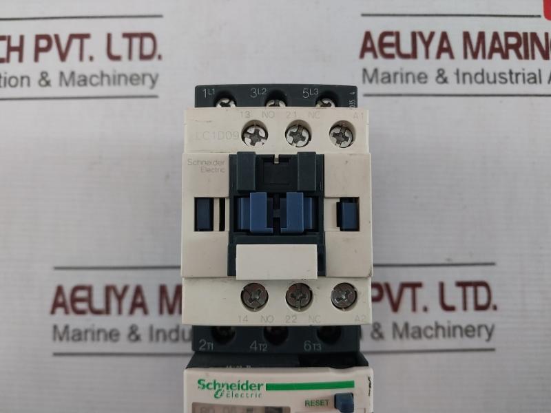 Schneider Electric Lc1D09 Contactor Ac3 9A 25A 6Kv 690V 00910 M700 10A