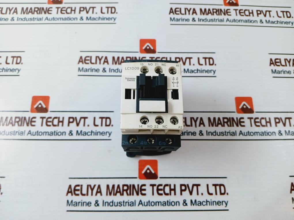 Schneider Electric Lc1D09P7 Contactor 4Kw/400V 5Hp/480V – Aeliya Marine ...